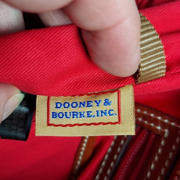 NWT DOONEY & BOURKE LARGE PEBBLE GRAIN SHOPPER & LARGE SLIM WRISTLET (BL… - Picture 11 of 16